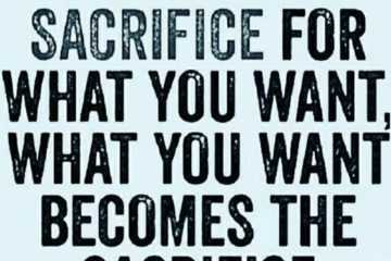 Quote Sacrifice