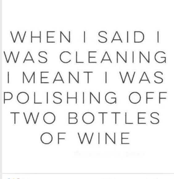 wine cleaning