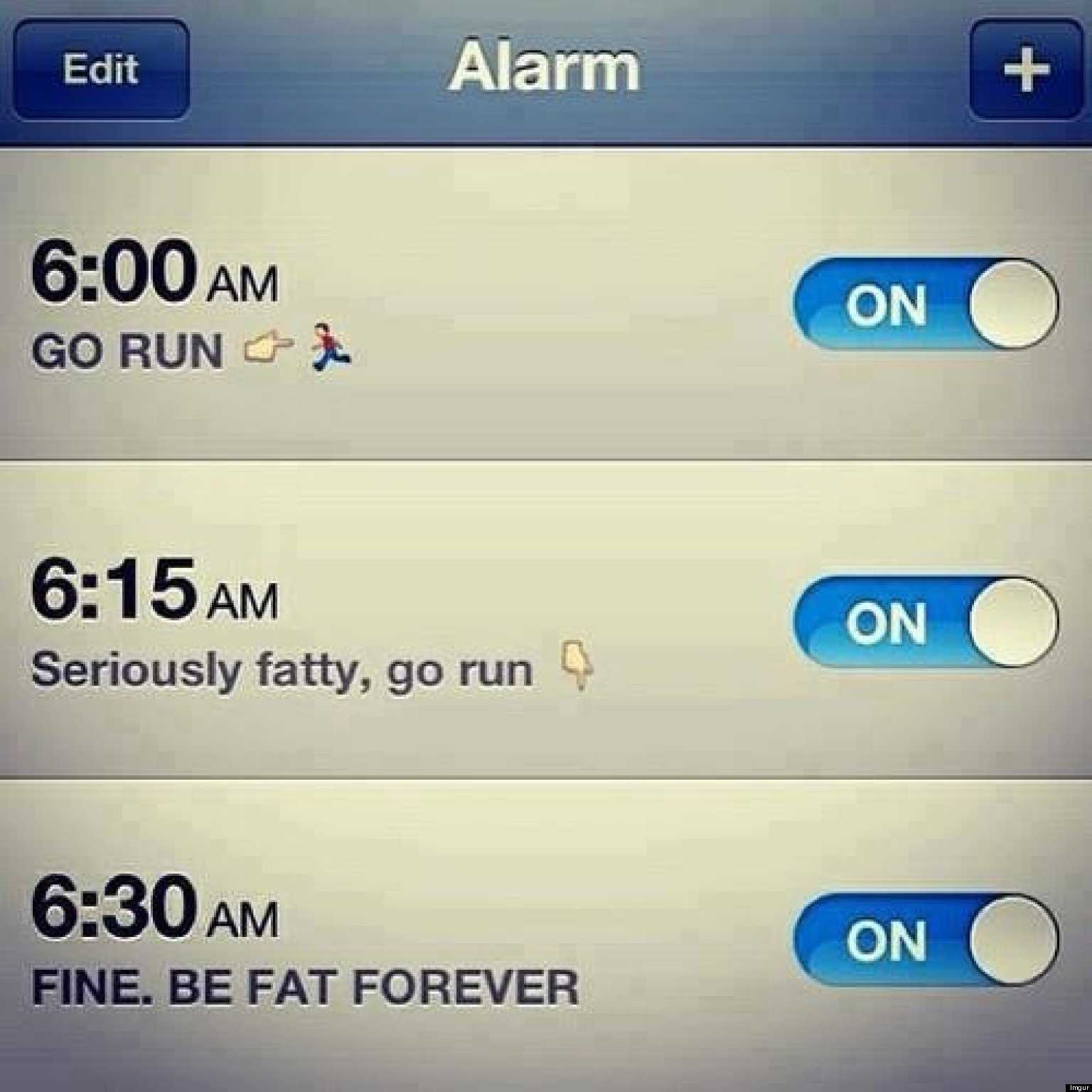 alarm run