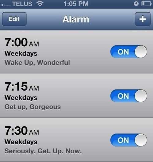 alarm wakeupwonderful