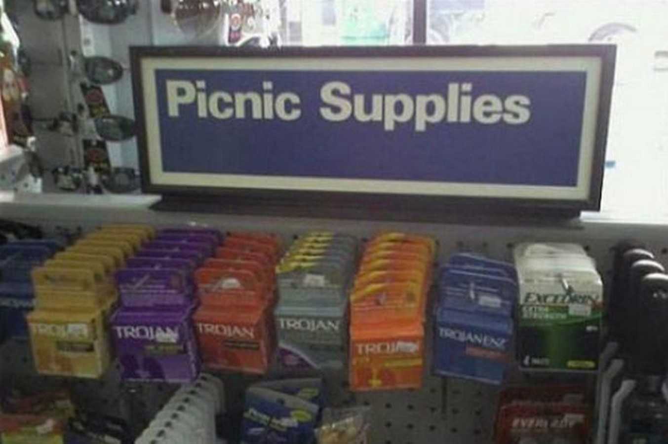 funnysign picniccondoms