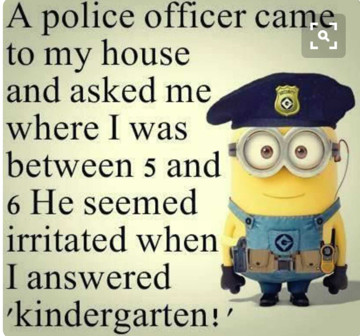 Funny minion pictures 2  police