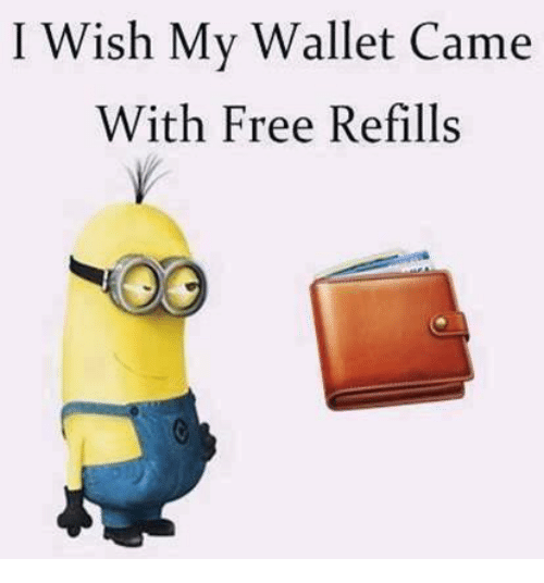 funny minion pics  wallet refills