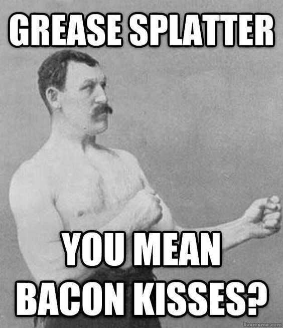 bacon greasesplatter