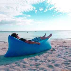lamazac inflatable lounger