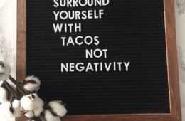 Letterboard Surroundtacos