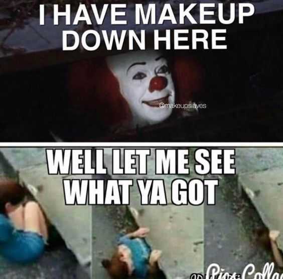 meme makeupdownhere