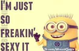 Minion Notfatjustsexy