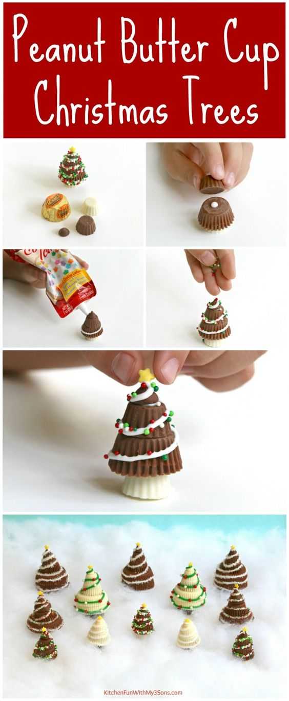 christmas tree hack for your gingerbread house