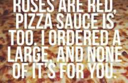 Funny Pizza Roses