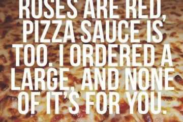 Funny Pizza Roses