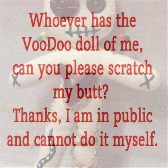 funny voodoo doll