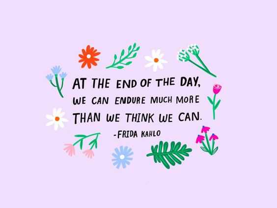 41 Unbelievable Inspirational Quotes | quote at the end of the day Quote about endurance