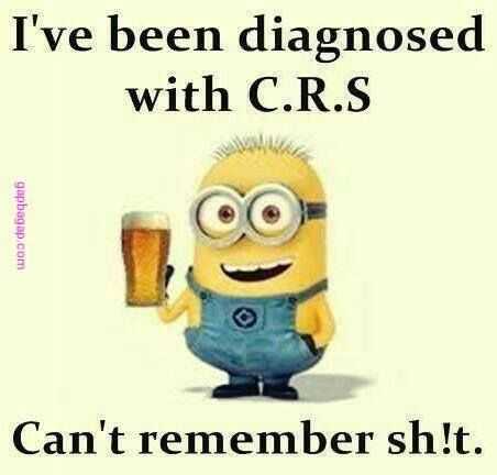 snarky minion quote about diseases and syndromes