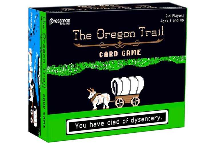 Oregon Trail Card Game Box