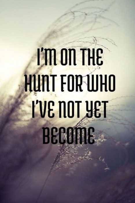Motivational Quotes - on the hunt