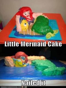 funny little mermaid
