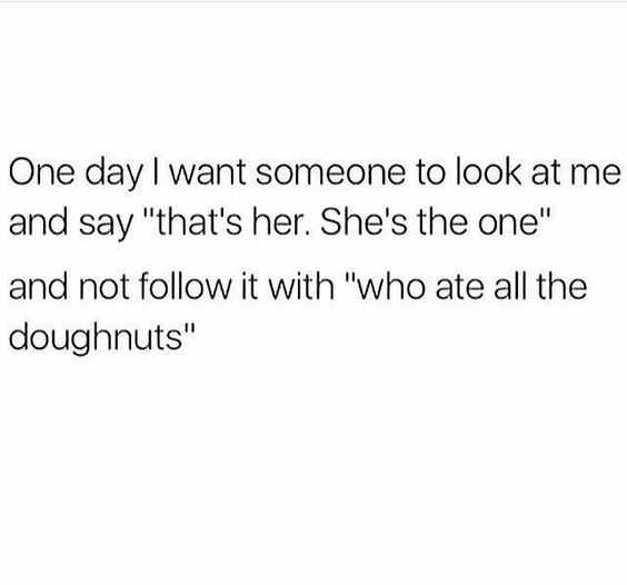 funny single ate doughnuts