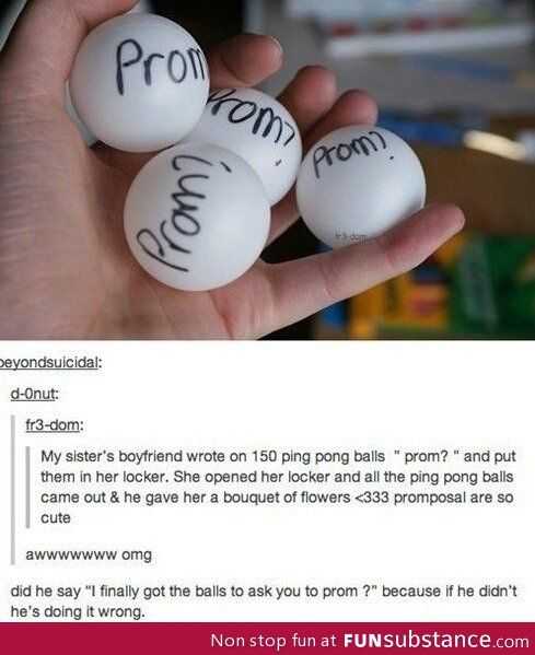 Hilarious Tumblr Posts 6  balls prom