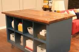 Diy Ikea Bookcase Island