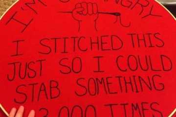 Funny Meme Stitched