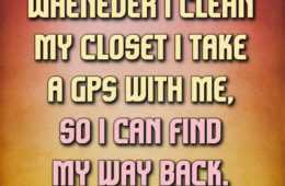 Funny Quote Gps Closet