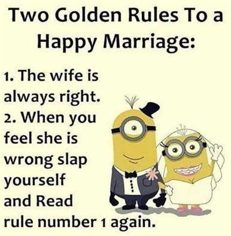 Minion Quotes and Memes  wife is right