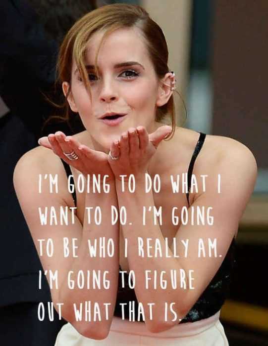 22 Amazing Quotes That Are Both Motivational and Inspirational | quote emma watson Quotes on true self