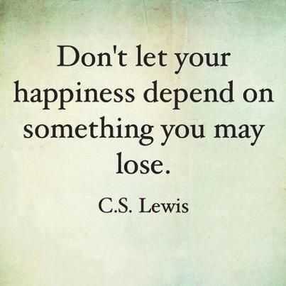 quote happiness lose