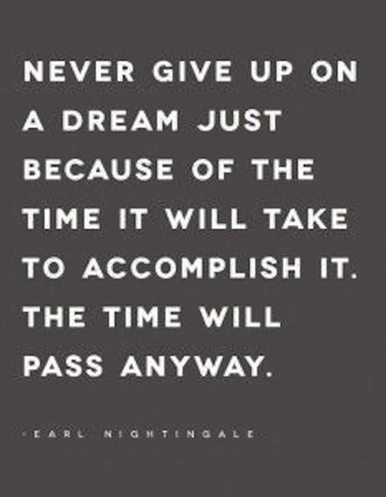 Quotes on achieving your dream