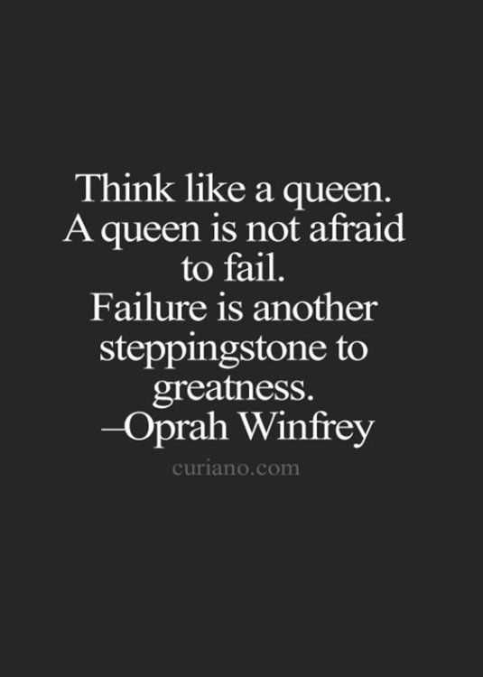 22 Amazing Quotes That Are Both Motivational and Inspirational | quote think like a queen Quotes on failure