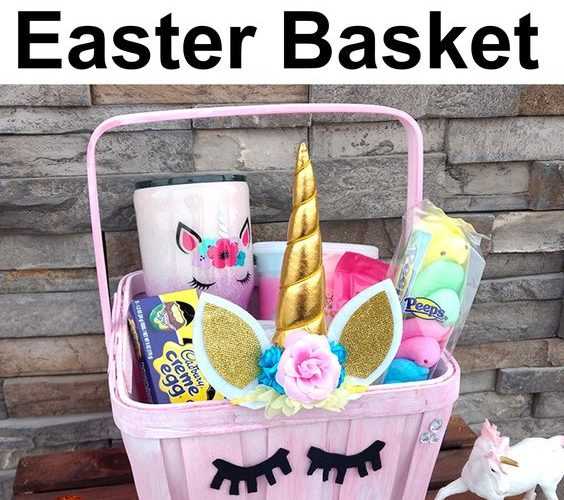 Diy Unicorn Easter Basket