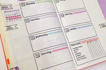 Diy Weekly Journal 11