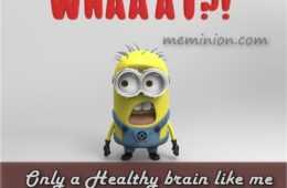 Minion Healthy Sarcasm