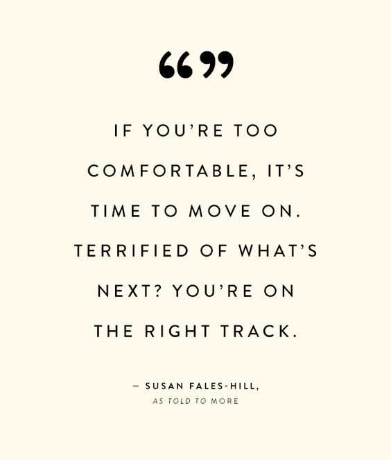 amazing inspirational thought - comfortable