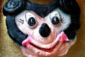Fail Mickey Cake