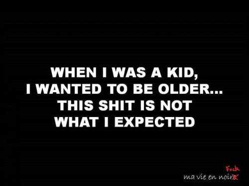 Short Snappy Funny Quotes  being older