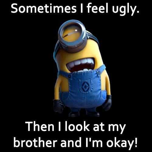minion brother ugly