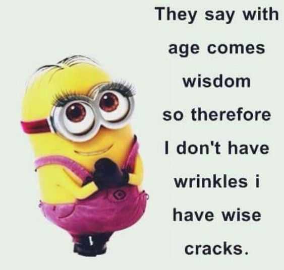Funny minion quote  wisdom