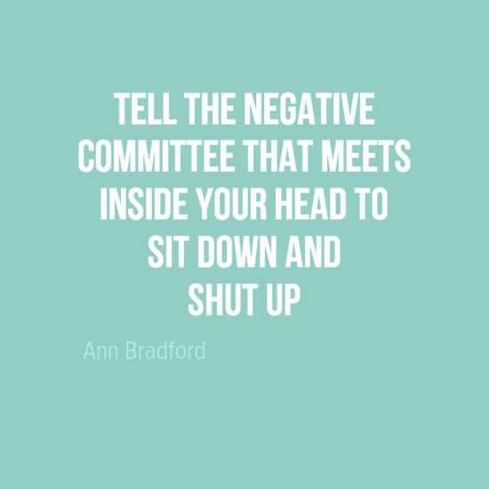 Amazing inspirational quotes  negative committee