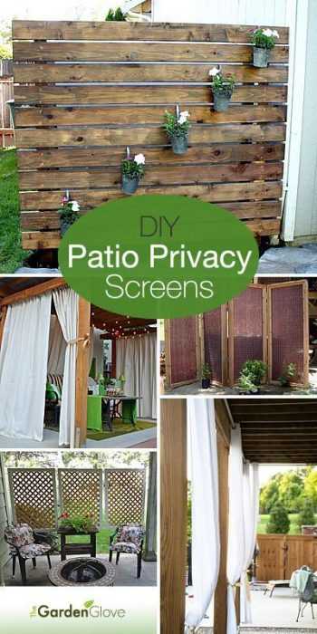 diy patio privacy
