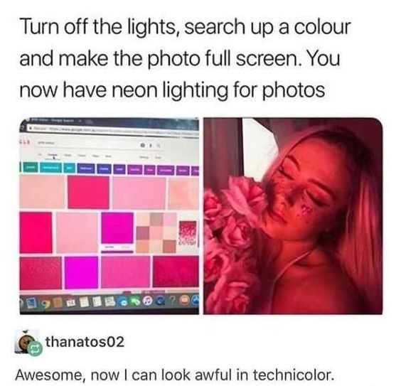 funny awful technicolor