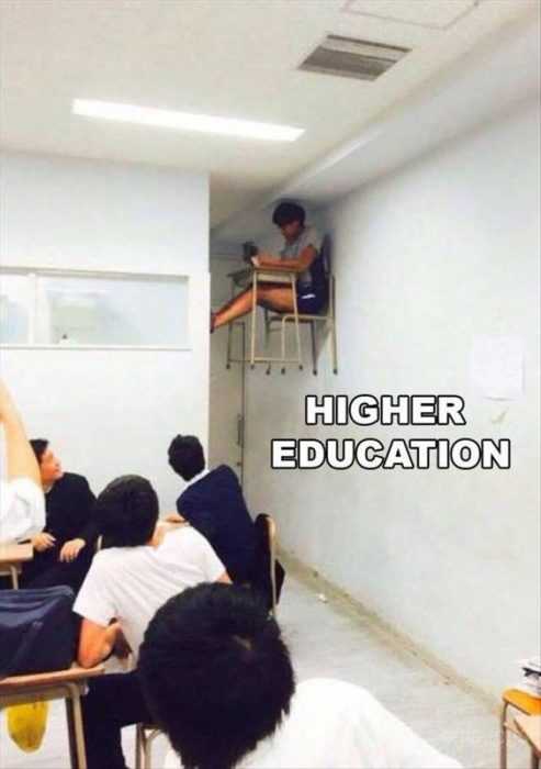funny higher education