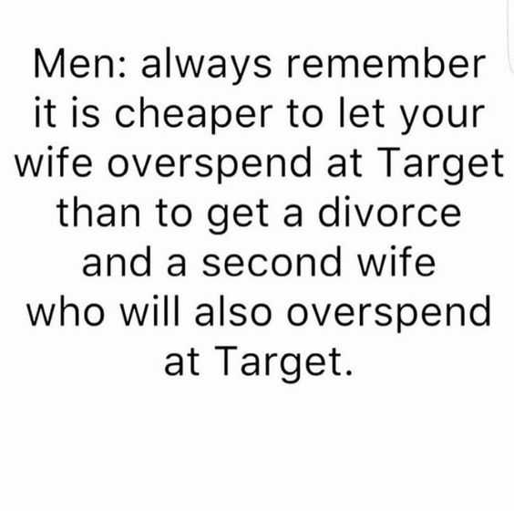 funny overspend target