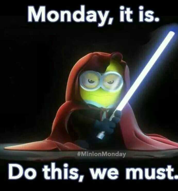 Funny Minion Images With Captions  Monday