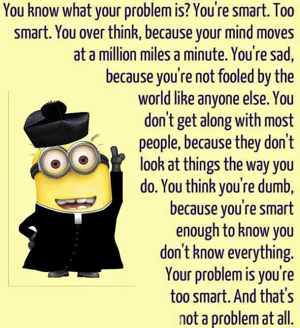 Funny Minion Images With Captions  problems