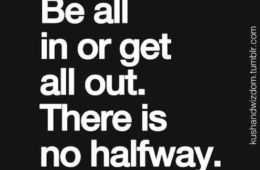 Quote Be All In