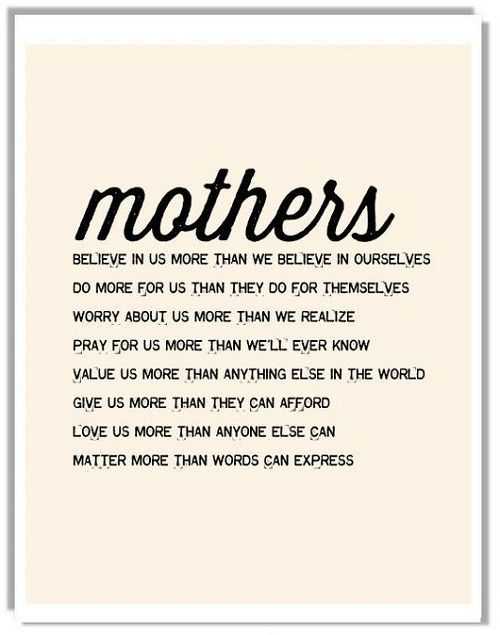 inspirational quotes for mother's day  mother's are everything