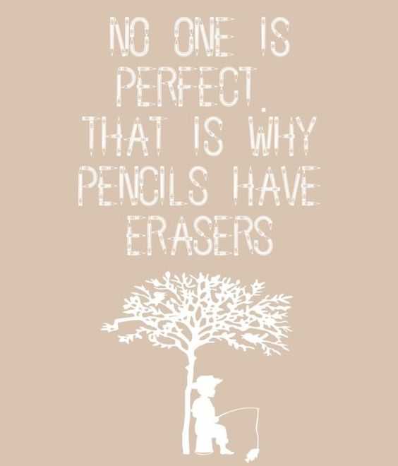quote pencil erasers
