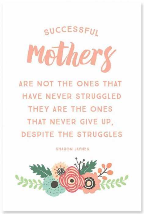 inspirational quotes for mother's day  successful mothers